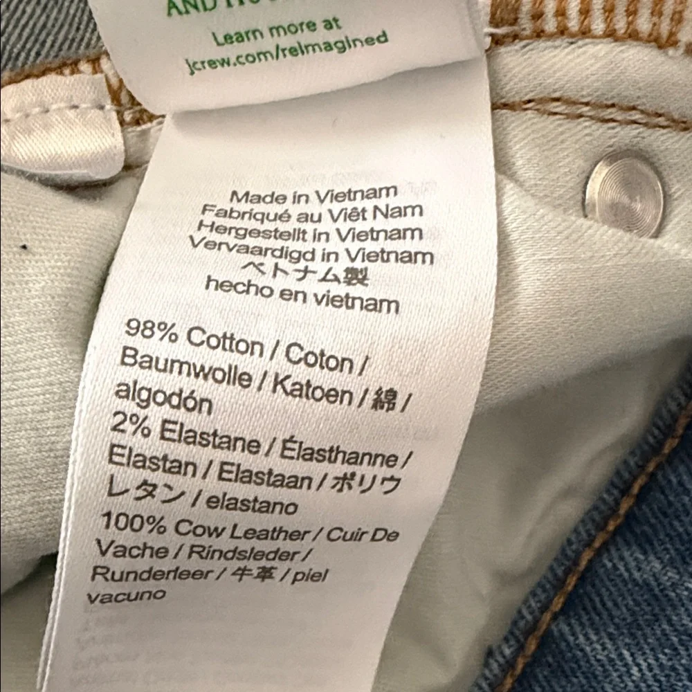 J. Crew Light Blue Straight Leg Jeans - Picture 14 of 14
